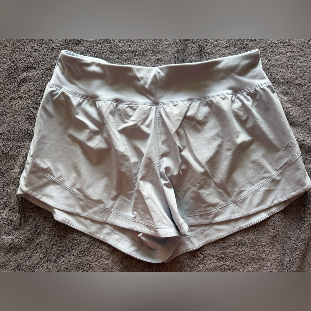 Light Blue Women's Athletic Shorts